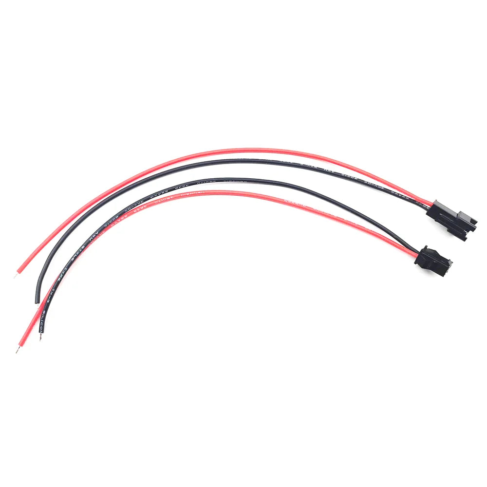 2/5/10Pairs Mini JST 1.25mm ZH1.5 PH2.0 XH2.54 SM2.5 2 Pin Male Female Plug Jack Connector Cable JST 2P Electronic Wire