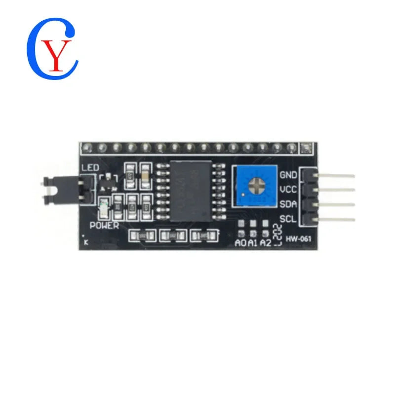 5V LCD Board 2004 20X4 Display Blue Yellow Screen LCD2004+I2C Board English Russian Cyrillic Font For 3D Printer IIC I2C Adpater