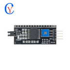 5V LCD Board 2004 20X4 Display Blue Yellow Screen LCD2004+I2C Board English Russian Cyrillic Font For 3D Printer IIC I2C Adpater