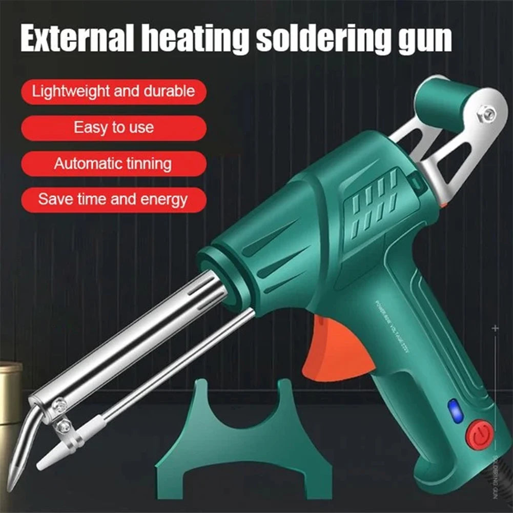 Electric Soldering Iron Gun Hand-Held Internal Heating Soldering Iron Automatically Send Tin Gun Soldering Welding Repair Tool