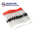 20pcs 2EZ11D5 2EZ12D5 2EZ15D5 Zener Diode 2W 11V 12V 15V DO-15 Regulator Tube 12V ZY12 Plug-in 12D5