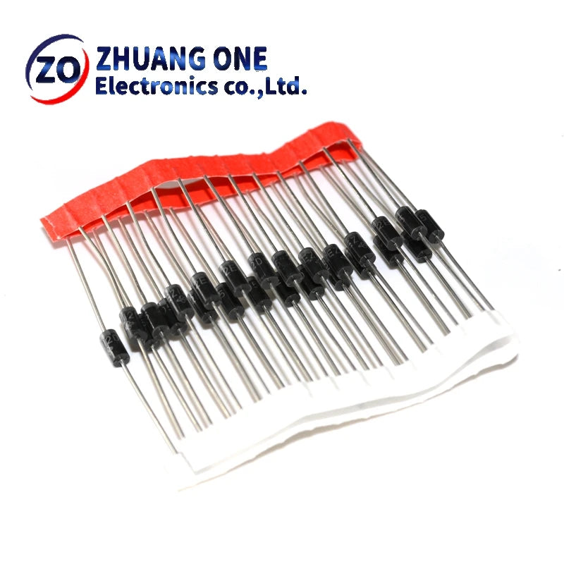 20pcs 2EZ11D5 2EZ12D5 2EZ15D5 Zener Diode 2W 11V 12V 15V DO-15 Regulator Tube 12V ZY12 Plug-in 12D5