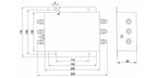Inverter EMI Filter 15-50a 380/440VAC 50/60Hz Three Phase Power Line Noise Filter CE RoHS Compatible VFD RFI (LC RC Networks)