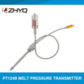ZHYQ PT124B-123 PT123B-123T 6pin Melt Pressure Transducer Transmitter with Thermocouple Type J K 4-20mA 0-10V