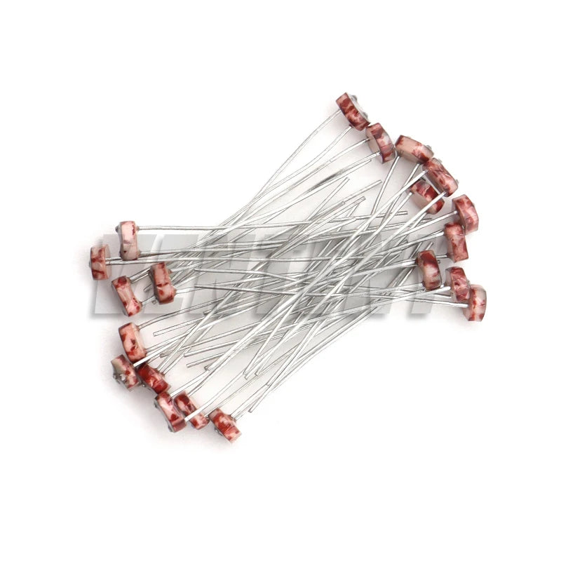 50PCS LDR Photo Light Sensitive Resistor Photoelectric Photoresistor 5528 GL5528 5537 5506 5516 5539 5549 For Arduino