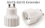 2pcs GU10 to E14 E12 GU10 MR16 G5.3 G9 E26/E27 CFL LED Light Socket Lamp Bub Base Holder Converter Adapter