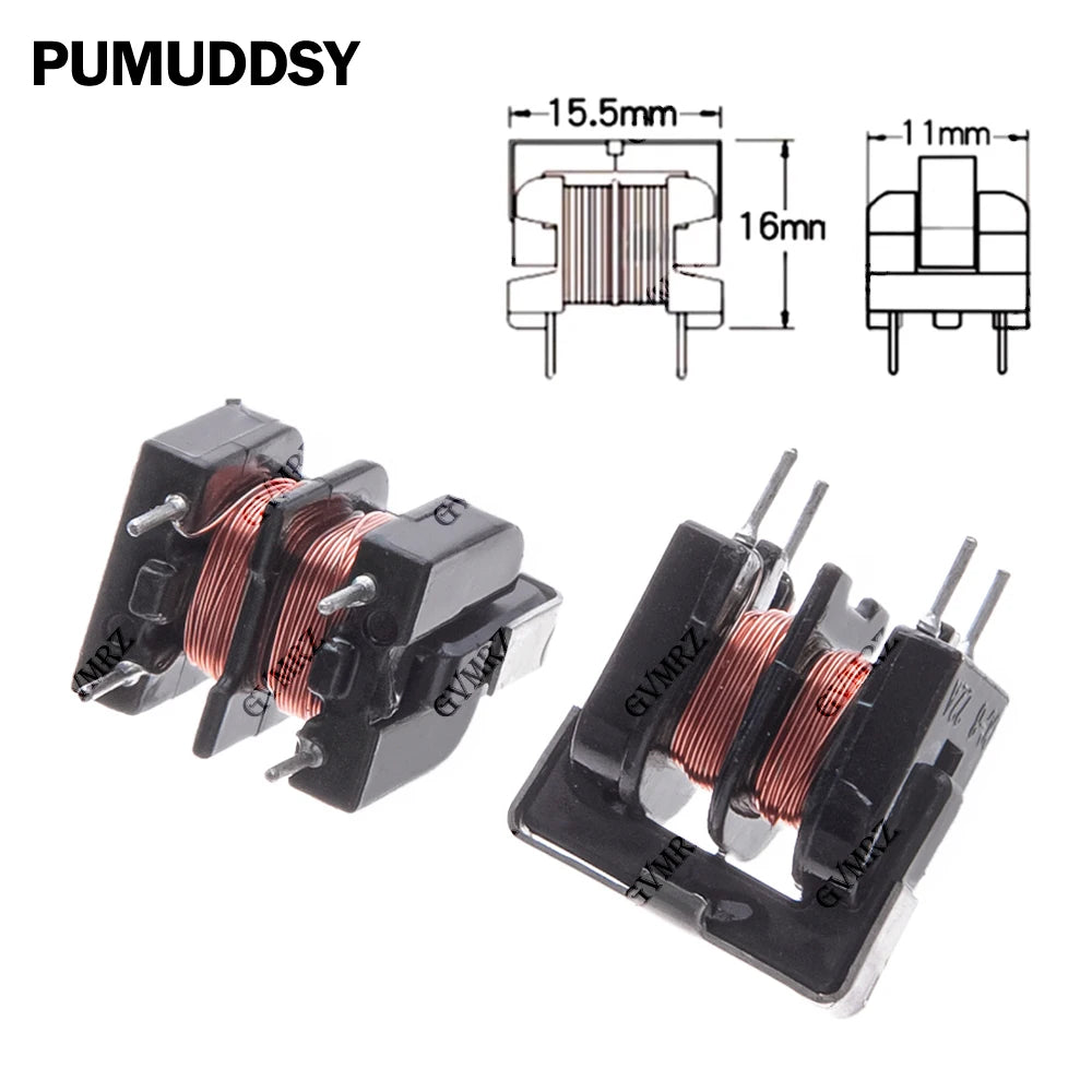 5PCS 10mH 20mH 30mH Common Mode Choke Inductor For Filter Pitch 20mH 30mH 40mH 40mH 50mH UU9.8 20mH 30mH