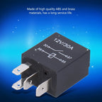 10 Pcs Relay Kit 4 Pin/5Pin Violet Relay 12V 30A 36.6*23*15.5mm Automobile Relay Automotive Relay Vehicle Electrical