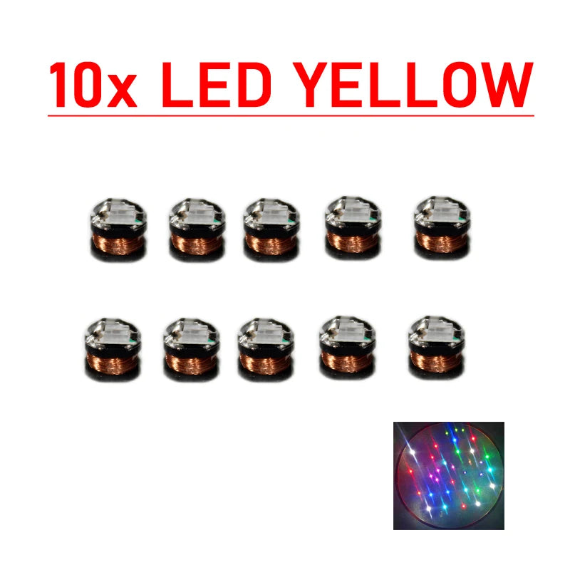 70mm USB Wireless Power Supply Transmitter Coil Charging Module + 10pcs Wireless Led Receiver Lamp Lighting Light Toy Mode