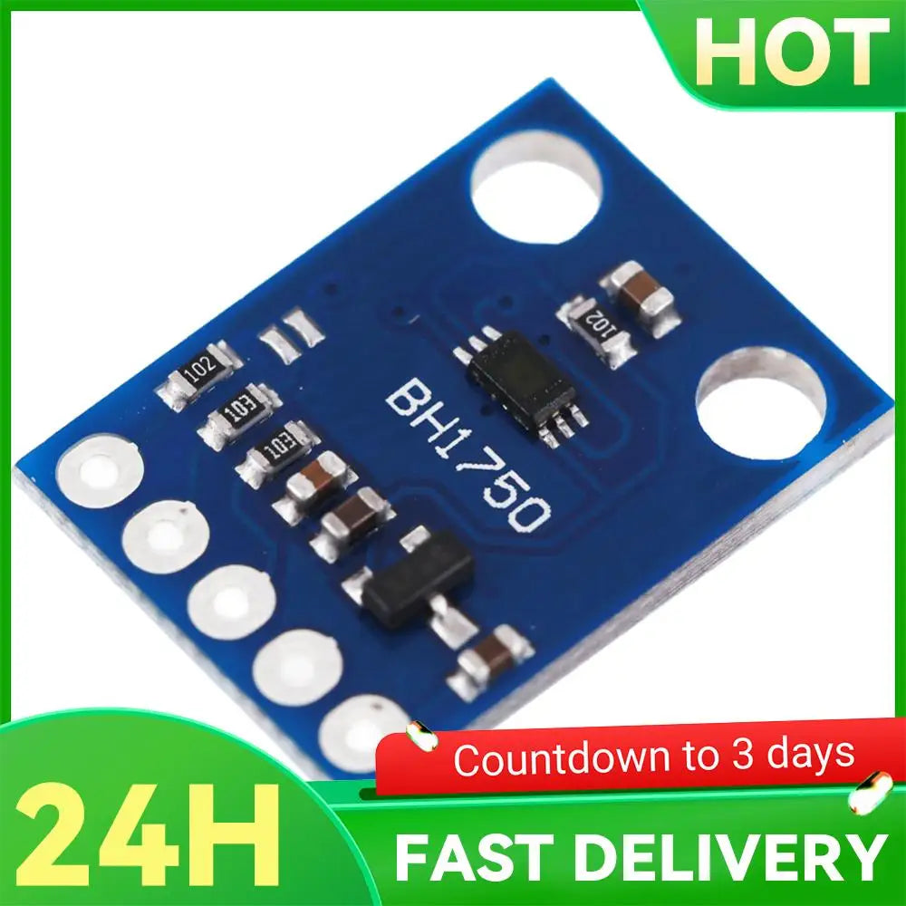 GY-302 BH1750 Light Intensity Sensor BH1750FVI Digital Optical Intensity Illumination Board I2C Interface for Arduino