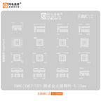 BGA Reballing Stencil for EMMC EMCP/UFS LPDDR NAND RAM PCIE Flash Memory BGA297 BGA153 BGA254 BGA162 BGA169 BGA186 BGA221 254