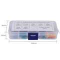 New·71Pcs 5A 7.5A 10A 15A 20A 25A 30A Mixed Sizes Low Profile Kit Micro Mini Blade Fuse Auto Car Truck Motorcycle Fuses