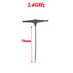 915MHz 2.4G T-type ELRS Antenna 78/120/220mm  IPEX 1 IPEX1 for FPV Drone TBS CROSSFIRE FRSKY R9mm R9MX ELRS Nano EP1 RX Receiver