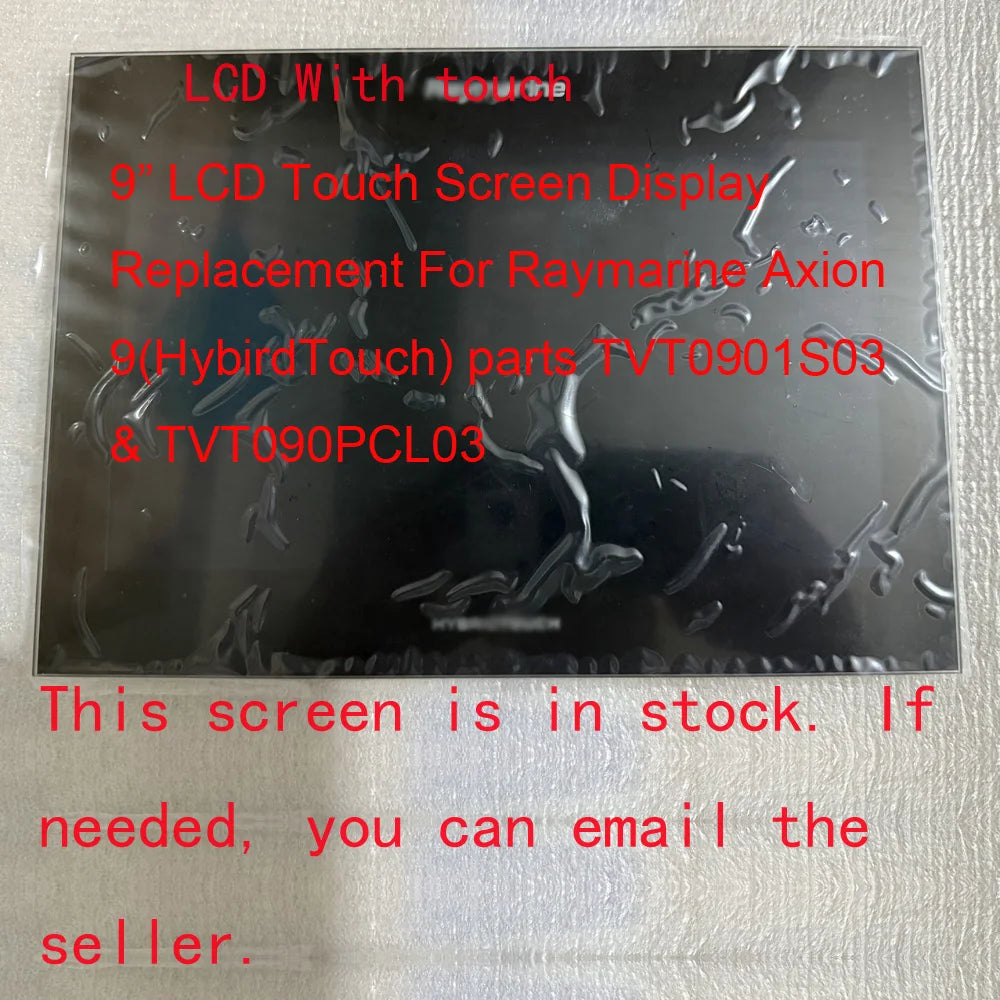 9" LCD Touch Screen Display Panel Replacement Accessories Compatible For Raymarine Axion 9 Part TVT0901S03 & TVT090PCL03