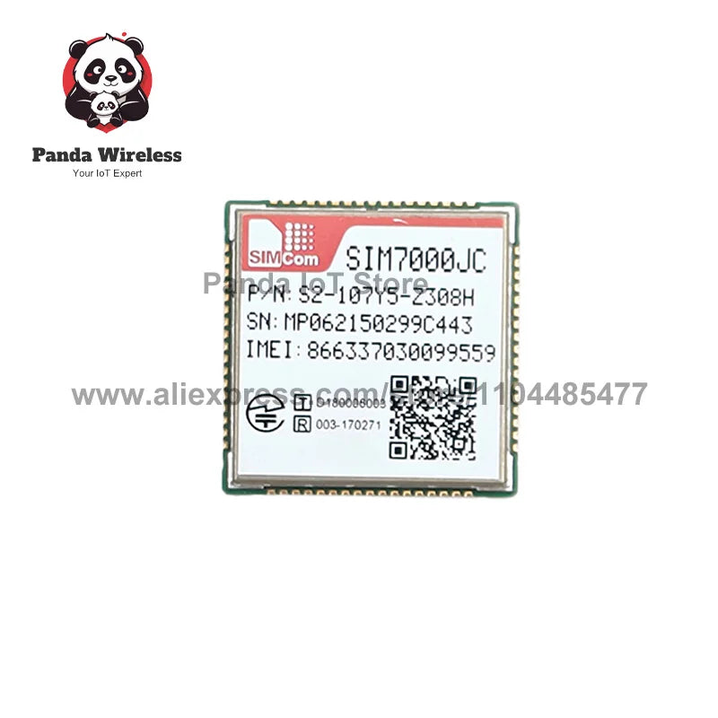SIMCom LCC Module SIM7000A SIM7000G SIM7000JC SIM7000E SIM7070G SIM7070E Cat-M NB-IoT GSM Wireless SMT Module for IoT Devices