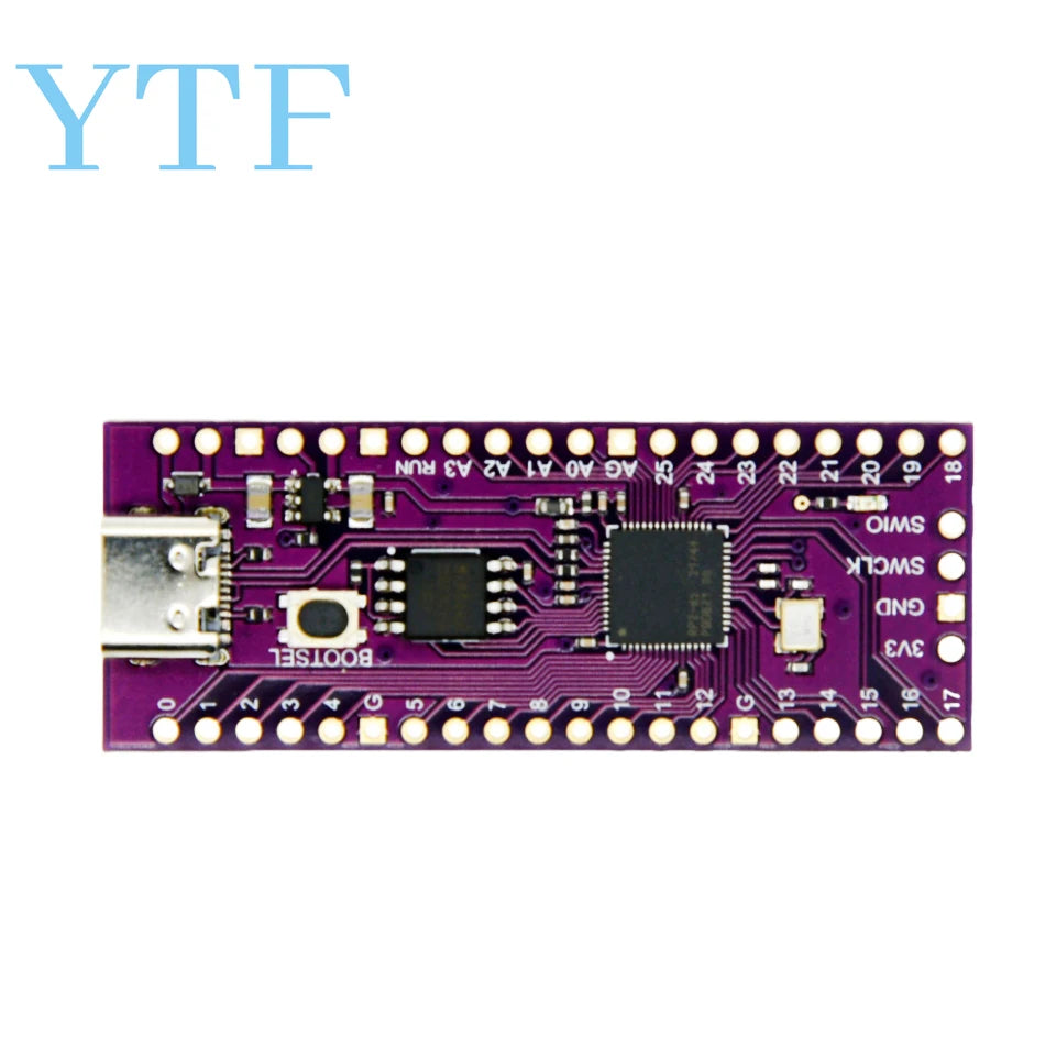 1-10PCS Ultimate Pico RP2040 128Mbit 4/16MB Compatible With Raspberry PI Dual-core Processors