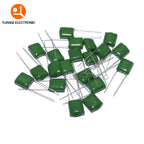 50Pcs 100V Polyester Film Capacitor 330PF 470PF 560PF 102 222 472 103 223 333 473 104 1NF 2.2NF 10NF 22NF 47NF 100NF 0.1UF
