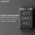 10pcs/lot 2.5V 470uF 9mOhm 7343 Type D T520V477M2R5ATE009 Ultra-Thin SMD Polymer Tantalum Capacitors Low ESR New Original