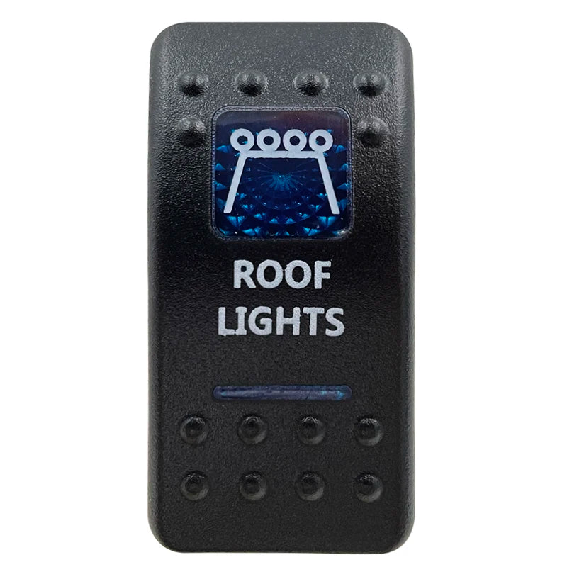 Blue Led Rocker Switch Button 5Pins&7Pins ON OFF ON For Car Marine Boat NARVA ARB Style interior Lights parts Camper Accessories