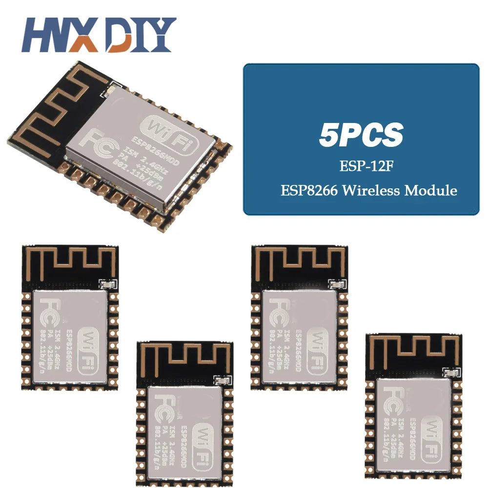 1-10pcs ESP-12F Serial Development Board ESP8266 Wireless Module ESP12F Upgrade Remote Module ESP12 Programmer For Arduino