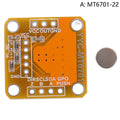 Magnetic Encoder MT6701 Magnetic Induction Angle Measurement Sensor Module 14bit High Precision Can Perfectly Replace AS5600