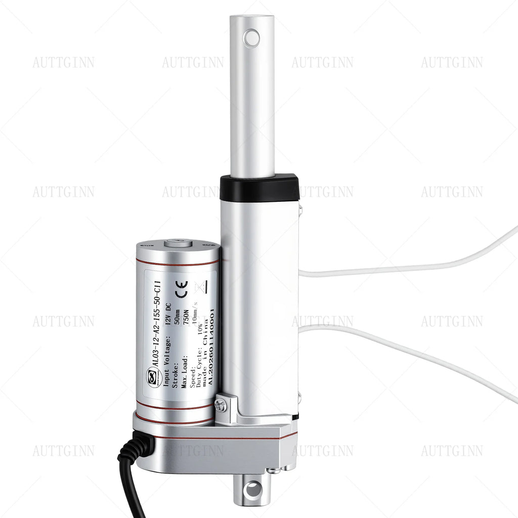 Adjustable Stroke Electric Linear Actuator DC12V 750N 10mm/s 50mm stroke Length with Magnetic Limit Switch For Autom equipment