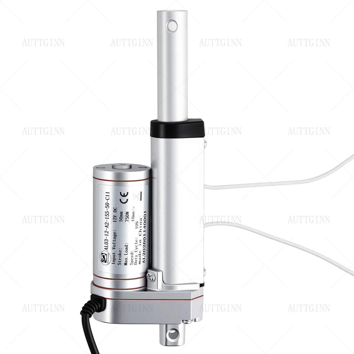 Adjustable Stroke Electric Linear Actuator DC12V 750N 10mm/s 50mm stroke Length with Magnetic Limit Switch For Autom equipment