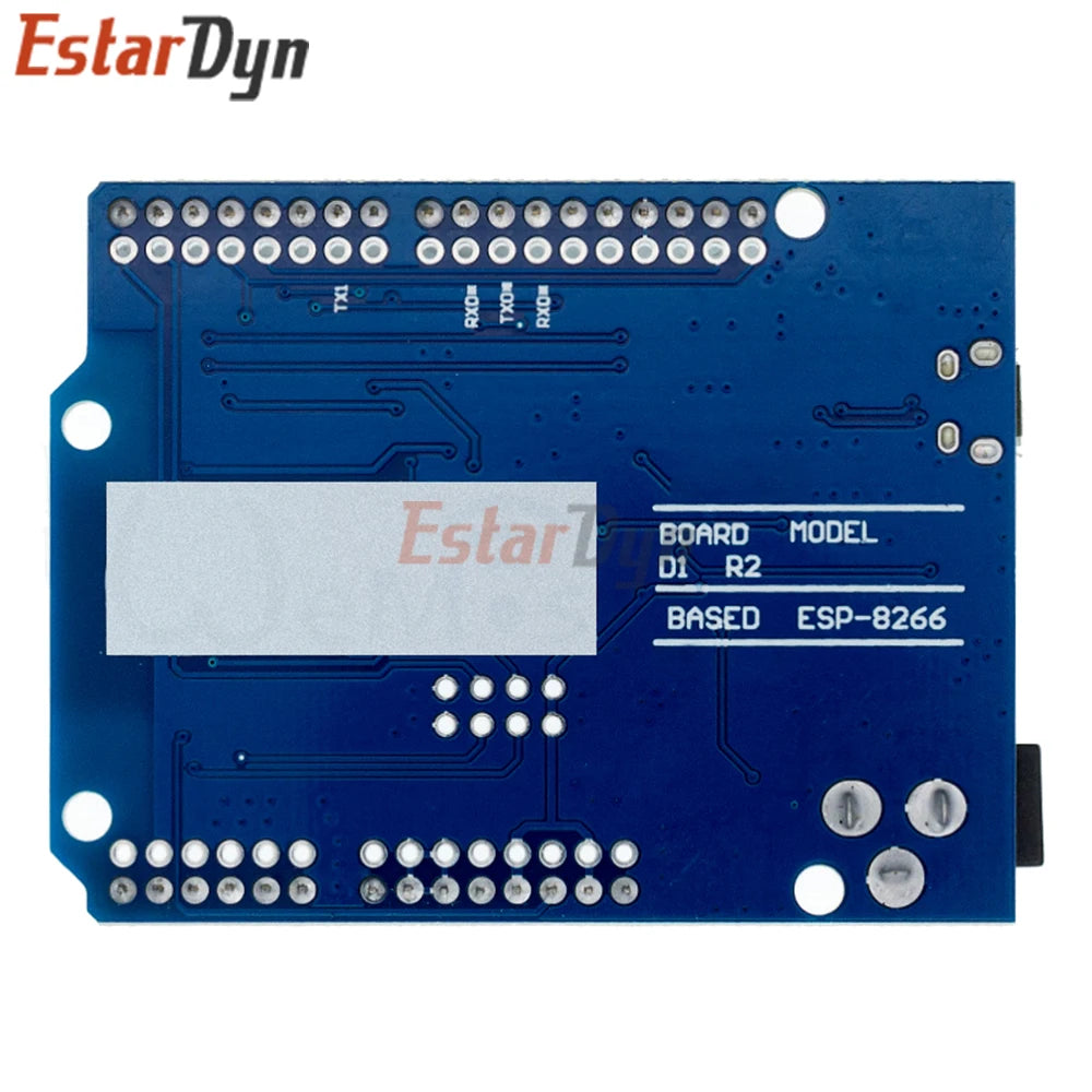 Estardyn ESP8266 NodeMCU WeMos D1 R2 Board, CH340G WiFi IoT Module for Smart Home Development