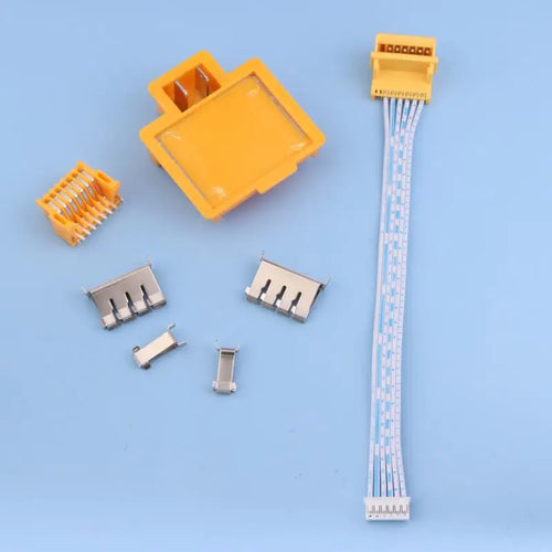 (.) BL1850 BL1830 PCB BMS 7Pin Charger Female Wiring Harness/Male Battery Holder/Charging Protection Board Connector Terminal