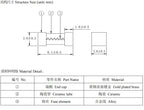 Gold Silver 1808 125V 250V AC 0451 SMD Fast blow Fuse 0.5A 500mA 1A 2A 3A 4A 5A 6.3A 8A 10A 12A 15A 500MA 750MA 2410 ultra-rapid