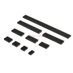 10PCS 2/3/4/5/6/7/8/10/12/16/20/40 Pin Single Row Straight Pin Female Header 2.54MM Pitch Connector Socket 2P/3P/4P/16P/20P/40P