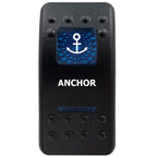 12V Marine Grade Rocker Switch SPST/ON OFF, DPDT/(ON) OFF (ON) Blue Led Light Bar for Carling ARB NARVA Replace Waterproof IP66