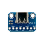 USB TYPE-C conversion board 2.54MM CC1 CC2 5.1K pull-down resistor connection