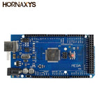 MEGA2560 MEGA 2560 R3 (ATmega2560-16AU CH340G) Pro mini MEGA2560 AVR USB board Development board MEGA2560 with Cable for arduino