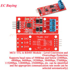 1-10Pcs RS485 RS232 MAX485 TTL CAN to Serial Port Conversion Module Level Convertor Board 232 Turn UART 3.3V 5V MAX485CSA RS-485