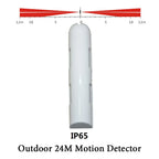 Security Home Alarm Wall Defense Curtain PIR Motion Detector 4 Infrared Sensor Anti Theft Outdoor Use Per Side 12m NC NO Signal