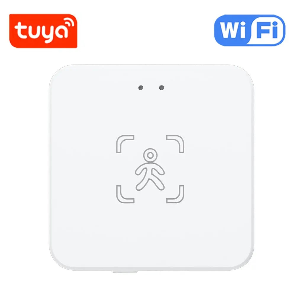 Haozee 24G Zigbee/Wifi Human Presence Detector Smart Human Body PIR Sensor Radar Detector Motion Sensors Support Home Assistant