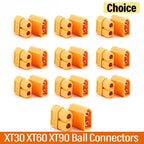 XT60 XT-60 Male Female XT30 XT90 Ball 1/5/10 Pair Connectors Plug T Plug For RC Lipo Battery Rc Drone Airplane Car Accessories