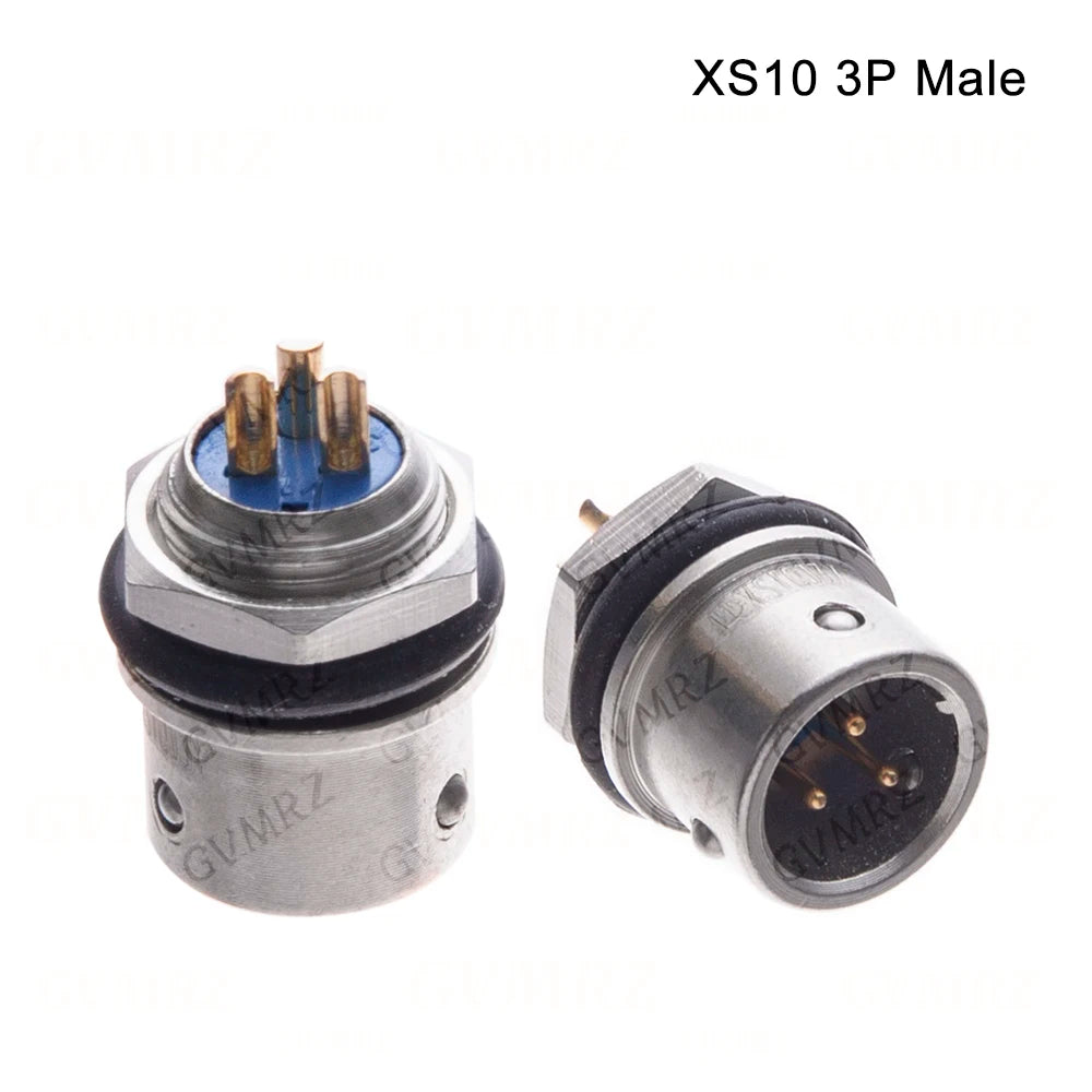 XS10 2PIN 3PIN 4PIN 5PIN Docking Aviation Plug Socket Waterproof Circular Connector