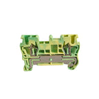 2Pcs PT2.5/PTTB2.5/PT2.5-TW/PTV2.5-PE Push-in Ground DIN Rail Terminal Block Side-Entry Earth Plug Wire Conductor Connectors