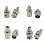 2pcs/lot Pure Copper BNC Male to SMA Female Adapter BNC Female to SMA Male SMA Female to BNC Female BNC-SMA-JJ/JK