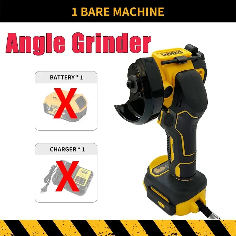 DeWalt Multifunctional Power Tools Cordless Brushless Angle Grinder Cutter Electric Wrench Polisher Air Pump Heat Gun for 18v