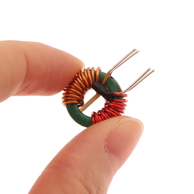 5 Pcs Toroidal Common Mode Inductor 2mH - 14x9x5mm Ferrite Core, 0.7mm Single-Layer Winding,High Current 5A Choke