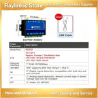 Industrial Control Computer RS485 RS232 ESP32 Python EBYTE ECM50 Gateway RTU Modbus Ethernet LoRa 2D1 2AI 2DO IO Ports