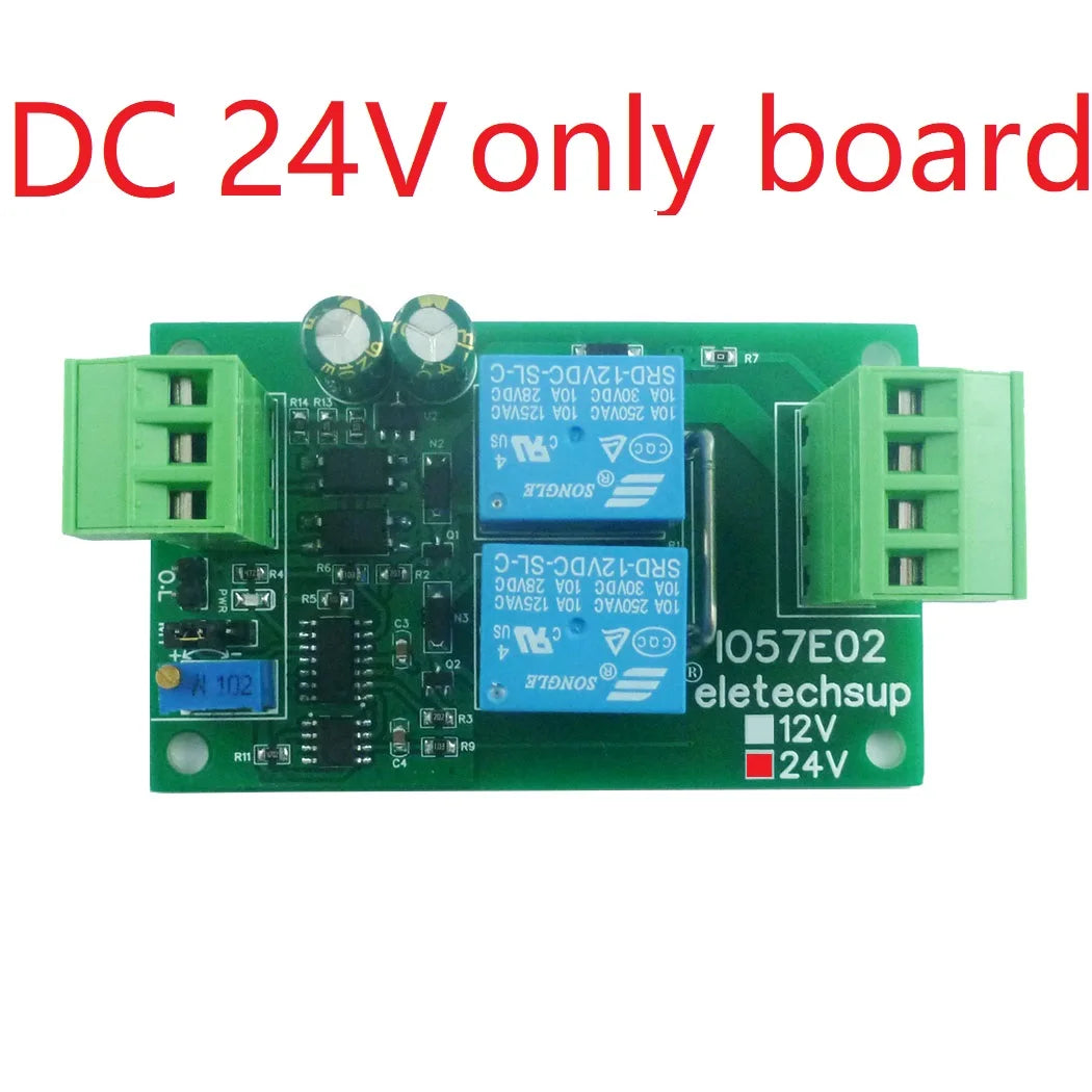 DC 12V 24V Brushed Motor Overload Overcurrent Short Circuit Protector Forward Reverse Controller