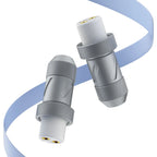 Monosaudio GX16 GX12 2Pin Female Socket Plug Wire Panel Connector with Plastic Cap Connector 5A 125V L88-93 Circular Aviation