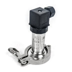 Food Industry Sanitary Diaphragm Pressure Transmitter Flat Film Quick Fit Anti-blocking Clamp 50.5mm Pressure Transducers