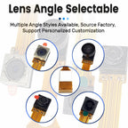 15CM OV5647 Camera Module for Raspberry Pi 5 ZERO Development Board 72 120 160 Degrees Wide Lens Auto Focus HD 5MP Camera Module