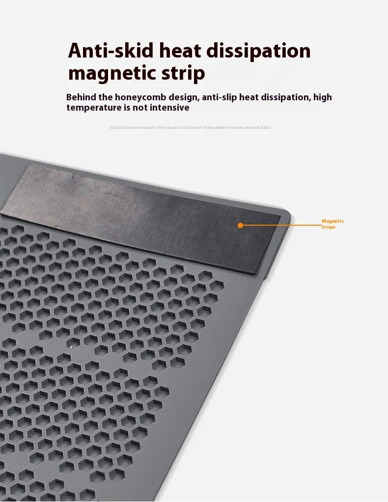 JCD Silicone Soldering Mat ESD Antistatic Heat Insulation Motherboard Electronics Phone Repair Maintenance Working Platform Pad