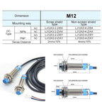 LJ12A3-4-Z/BX/BY inductive Proximity switch sensor  1.2m wire Proximity switch SN04-N metal detection sensor